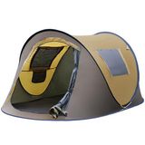 Outdoor 3 People Automatic Camping Tent Double Camping Boat Tent