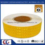 PVC Honeycomb Pattern Conspicuity Yellow Reflective Safety Tape (CG3500-OY)