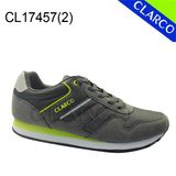 Men Sports Sneaker Shoes with PU Leather Upper