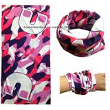 China Supplier OEM Produce Customized Logo Printed Multifunctional Magic Seamless Tubular Scarf