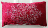 Hand-Made Decorative Pillow Diamond Ironing Decorative Cushion (XPL-61)