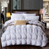 King Size White Duck Down Filling Quilt with Inner