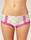 2016 BSCI Oeko-Tex 100 Lady Lace Panty 052302 with Print