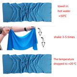 Camping Compact Travel Towel Sports Towel 100*30cm Towel