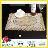 PVC Vinyl Lace Gold/Silver Doilies