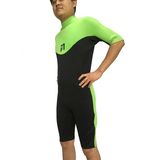 Short Neoprene Surfing Wetsuit with Nylon Fabric (HX15S100)