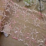 20cm Trimming Wholesale Border Embroidery Border White Lace Garment Accessories