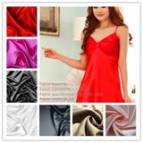 Canxing Microfiber High Elastic Nylon Spandex Lingerie Matt Fabric for Full Dress