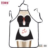 Digital Printed Fashion Sexy Apron