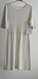 Fashion Laides Short Sleeve Longline Sweater Dress