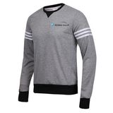 Custom Knitted Windproof Stringer Fleece Men's Crewneck Sweatshirts