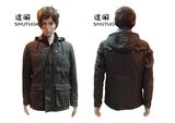 Mens Fashion Parka Hoody Padding PC Pocket