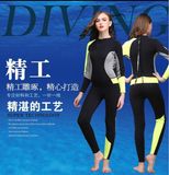 Quick Dry 3mm Neoprene Long Sleeve Women's Swimwear