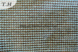 Brown Jacquard Plaid Sofa Fabric (fth31870c)