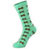 Half Cushion Cotton Fashion Logo Sport Socks (JM1716)