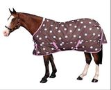Chocolate Spotty Ripstop Horse Blankets Patterns (SMR1660)
