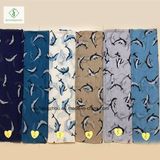 Top Selling 100% Viscose Dolphin Printed Shawl Fashion Lady Scarf