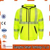 Men's Safety Polar Fleece Sweat Shirt Hoody Jacket