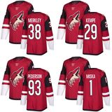 Arizona Coyotes Hunter Miska Nicholas Merkley Mario Kempe Hockey Jerseys