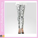 Fashion Comfortable Skinny Printed Pencial Pants (20263)