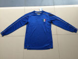 2016 European Cup Long Sleeve Italy Home Jersey