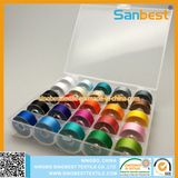 70d/2 Polyester Prewound Bobbin Thread in 25 Colors