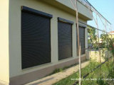 Typically Storm Proof Security Window Roller Shutters with Manual Control