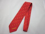 Corporate Logo Jacquard Office Staff Silk/Polyester  Uniform Tie