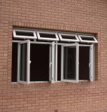 Powder Coating Aluminum Casement Window Awning Window with Glass