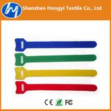 Self-Locking /Adjustableprinted Logo Hook & Loop Velcro Cable Ties