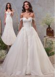 New Wedding Dresses Lace Two in One Mermaid Bridal Ball Gowns Z1034
