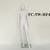 Black White Shop Display Cloth Women Plastic Model Mannequin
