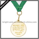 Custom Gold Medal with Medal for Sport (BYH-10731)