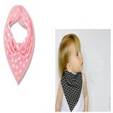 High Quality 100% Cotton Printed Baby Bandana Bib