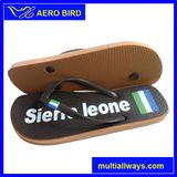 Every Year African Most Popular Printing Design Slippers (T1503-Brown)
