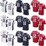 New England Drew Bledsoe Julian Edelman Tom Brady Football Jerseys