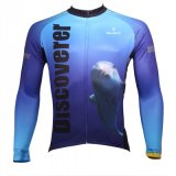 Men's Long Sleeve Breathable Quick Dry Cycling Bike Jersey