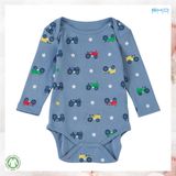 Car Printing Baby Clothing Unisex Baby Bodysuit