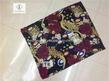 2017 New Crystal Beads Printed Fashion Lady Muslim Scarf