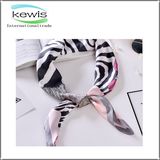 Hot Selling Gift Skinny Stripe Silk Scarf