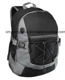 Fashion Black 600d Polyester Sports Backpack Bag