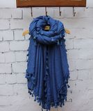 Fashion Silk Cotton Wool Linen Spring Autumn Scarf