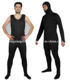 Black Neoprene Hooded Diving Suit (HX-F0014)