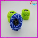 High Tenacity Colorful 100% Cotton Thread