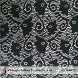 Black Net Lace Fabric for Sale (M4022)