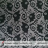 Black Net Lace Fabric for Sale (M4022)