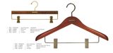 Wooden Coat Hanger and Pants Hanger for Display