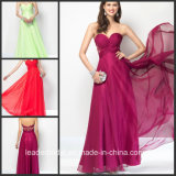 Sweetheart Prom Party Prom Gowns Chiffon Lace Evening Dress A35828
