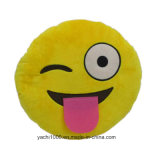 Stuffed Soft Emoji Round Pillow Toy