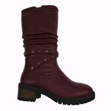 Fashion Winter Heeled Knee-High Long Boots for Women